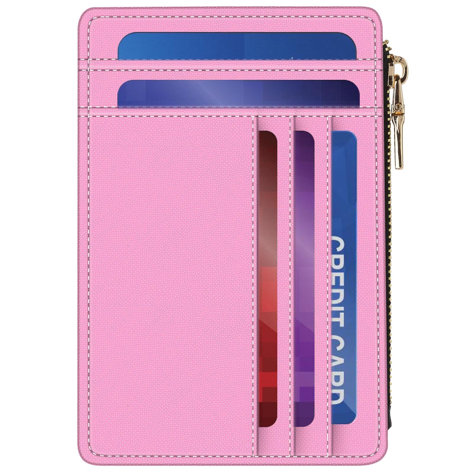 6136 Small Wallet Rfid Thin Wallet Thin Credit Card Holder Pink 6136 Small Wallet Rfid Thin Wallet Thin Credit Card Holder Pink